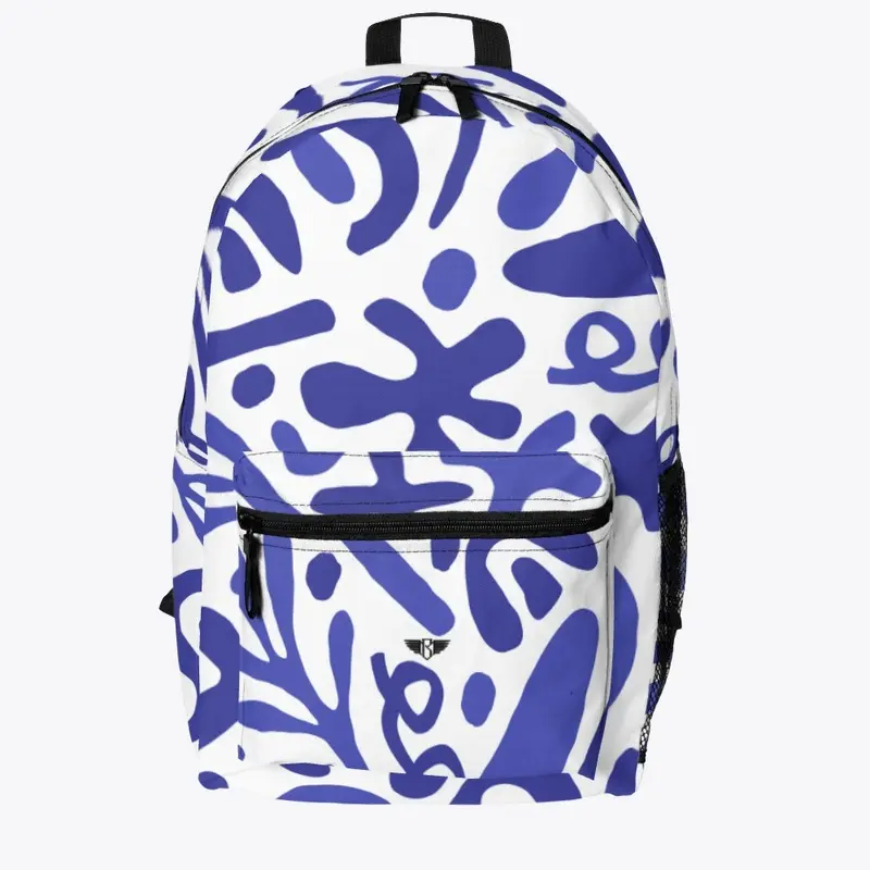 abstract seamless pattern bag